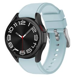 Silikon armbånd No-Gap Samsung Galaxy Watch 6 Classic (43mm) - Lysebl
