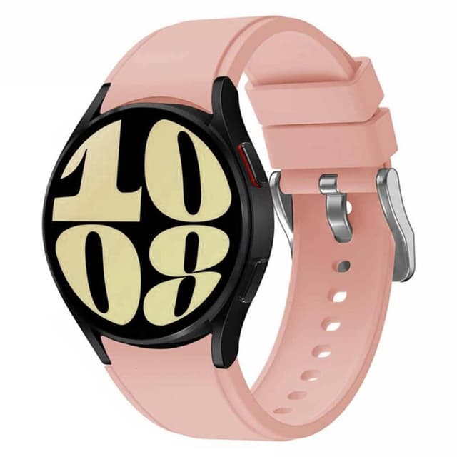 Silikon klockarmband No-Gap Samsung Galaxy Watch 6 (44mm) - Ljusrosa