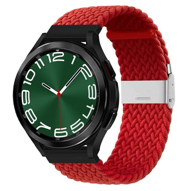Flätat klockarmband Samsung Galaxy Watch 6 Classic (47mm) - Mörkröd