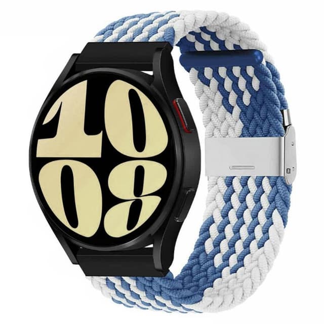 Punottu Kellon renneke Samsung Galaxy Watch 6 (44mm) - bluewhite