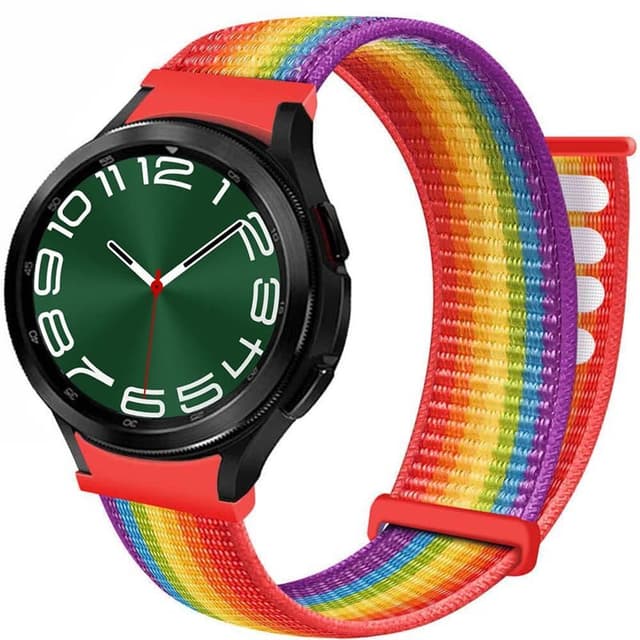 Nailon kellon renneke No-Gap Samsung Galaxy Watch 6 Classic (43mm) - P