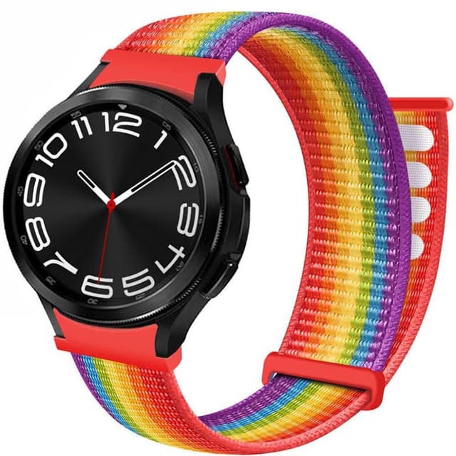 Nailon kellon renneke No-Gap Samsung Galaxy Watch 6 Classic (43mm) - P