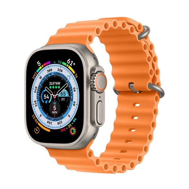 RIB kellon renneke Apple Watch Ultra 2 (49mm) - Oranssi