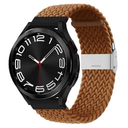 Flettet elastisk armbånd Samsung Galaxy Watch 6 Classic (43mm) - Brun