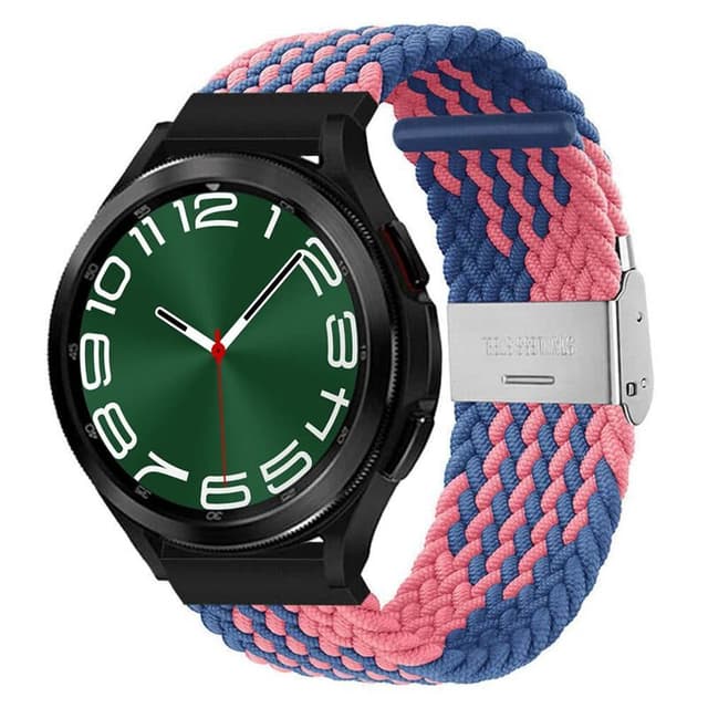 Flettet elastisk armbånd Samsung Galaxy Watch 6 Classic (47mm) - blue