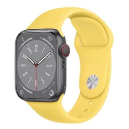Sport Urrem Apple Watch 9 (45mm) - Matt gul