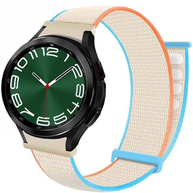 Nailon kellon renneke No-Gap Samsung Galaxy Watch 6 Classic (43mm) - C