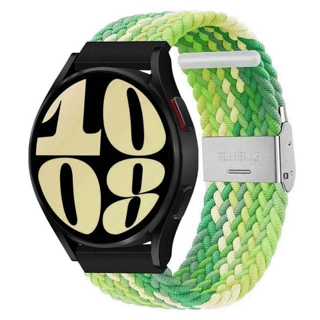 Flätat klockarmband Samsung Galaxy Watch 6 (44mm) - Gradient green