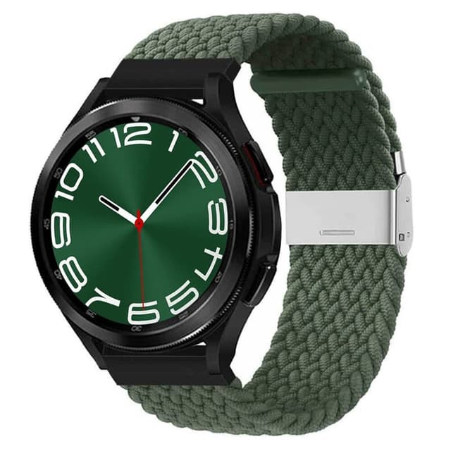 Flätat klockarmband Samsung Galaxy Watch 6 Classic (47mm) - Army