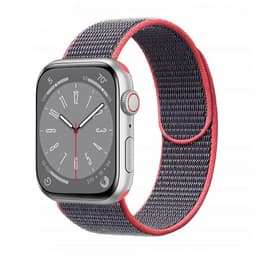 Nylon klokkerem Apple Watch 9 (45mm) - Electric pink
