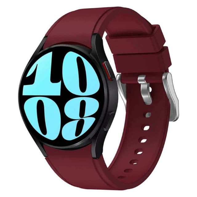 Silikone urrem No-Gap Samsung Galaxy Watch 6 (40mm) - Wine