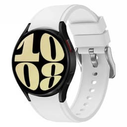 Silikon klockarmband No-Gap Samsung Galaxy Watch 6 (44mm) - Vit