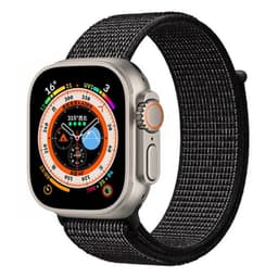 Nailon kellon renneke Apple Watch Ultra 2 (49mm) - Black nike