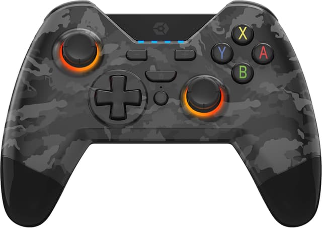 Gioteck WX-4 Plus Nintendo Switch trådløs kontroller (mørk kammo)