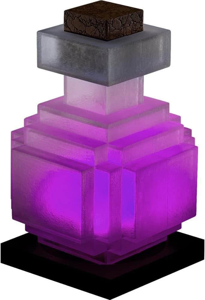 Minecraft Potion Bottle dekorativt lys - Elkjøp