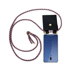 Huawei MATE 10 LITE Skal Fodral Kedja (Röd)