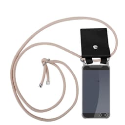 iPhone 5 / 5S / SE 2016 Skal Fodral Kedja (Rosa)