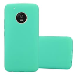 Motorola MOTO G5 PLUS Skal Fodral Case (Grön)