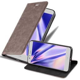 Huawei P10 LITE lommebokdeksel case (brun)