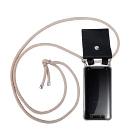Samsung Galaxy A80 / A90 4G Etui Cover Kæde (Lyserød)
