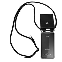 Samsung Galaxy J3 2016 Deksel med Halskjede (svart)