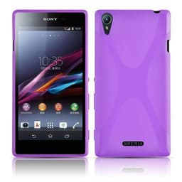 Sony Xperia T3 Deksel Case Cover (lilla)