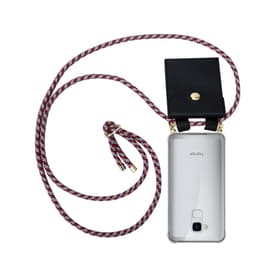 Honor 5C Deksel med Halskjede (rød)