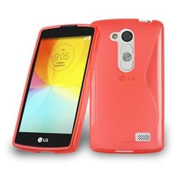 LG L FINO silikondeksel case (rød)