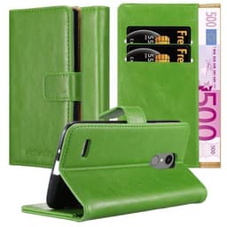 LG K8 2017 lommebokdeksel etui (grønn)