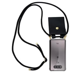 LG V20 Deksel med Halskjede (svart)