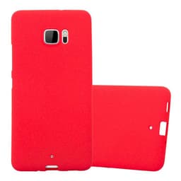 HTC U ULTRA silikondeksel case (rød)