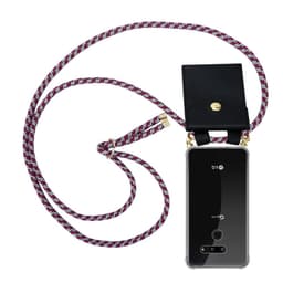LG G8 ThinQ Etui Cover Kæde (Rød)