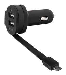 XQISIT Dual autolaturi 6A (micro USB)