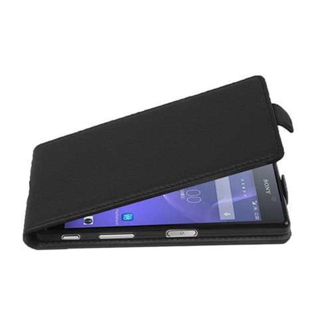 Sony Xperia X Suojakuori Lompakkokotelo (Musta)