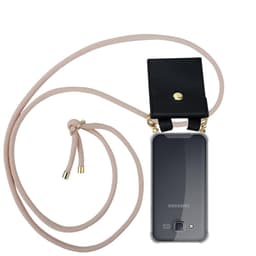 Samsung Galaxy J5 2015 Deksel med Halskjede (rosa)