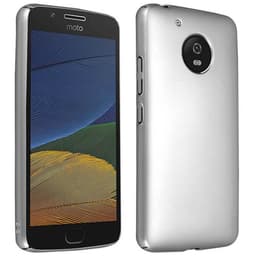 Motorola MOTO G5 Suojakuori Kotelo (Hopea)