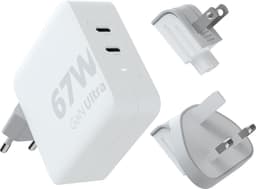 Xtorm Travel 67W GaN laturi + USB-C-kaapeli