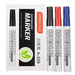 Whiteboard Marker Blyantmaleri Tegning - 3 stk i forskjellige farger