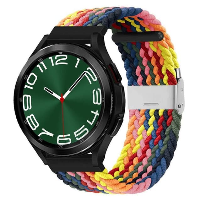 Flätat klockarmband Samsung Galaxy Watch 6 Classic (47mm) - Rainbow