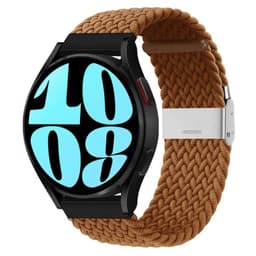 Flettet Elastik Armbånd Samsung Galaxy Watch 6 (40mm) - Brun