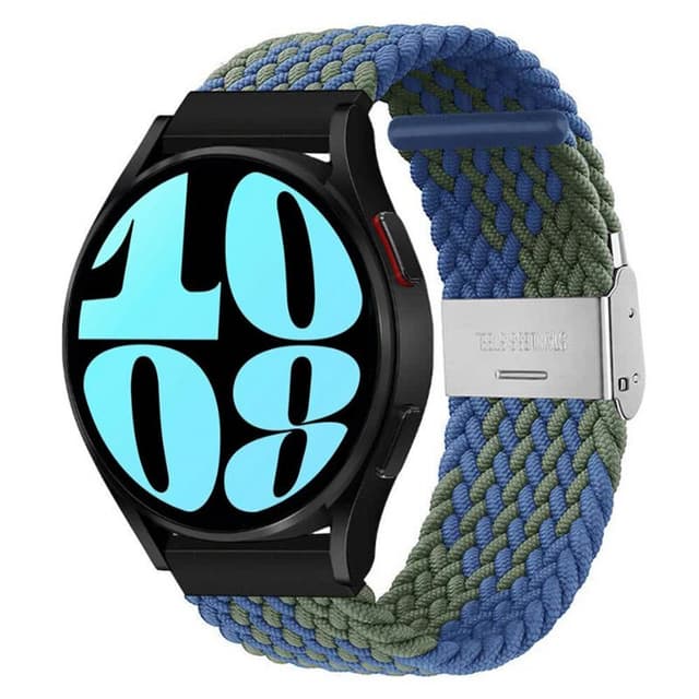 Flettet elastisk armbånd Samsung Galaxy Watch 6 (40mm) - blågrønn