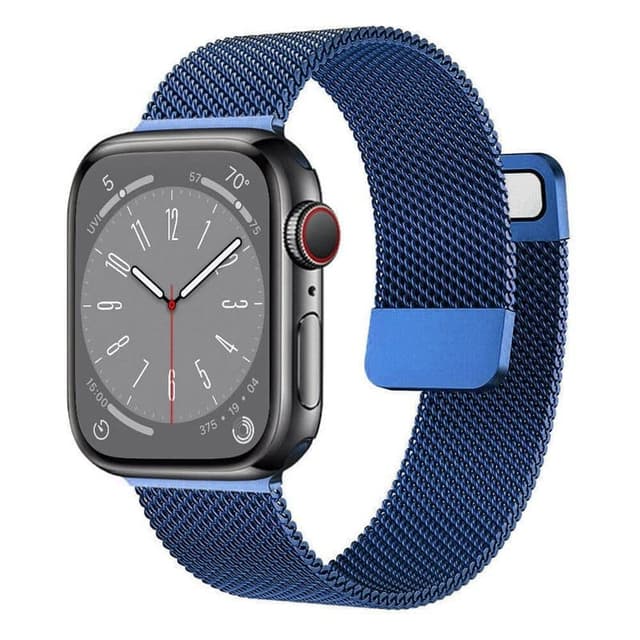 Milanese klockarmband Apple Watch 9 (41mm) - Blå