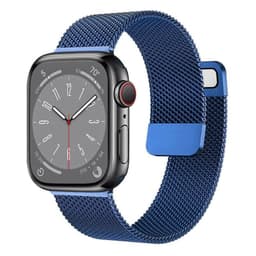 Milanese magnetisk urrem Apple Watch 9 (41mm) - Blå