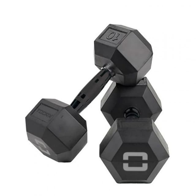 Toorx Hexagon Rubber Dumbbell 1 Kg.