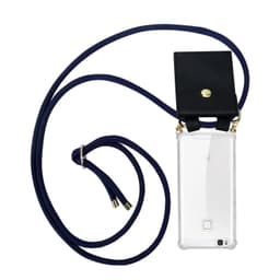 Huawei P9 LITE Deksel med Halskjede (blå)