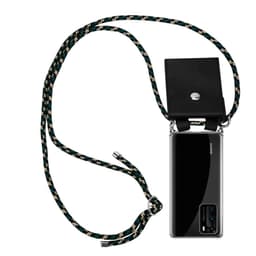 Huawei P40 Deksel med Halskjede (brun)