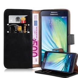 Samsung Galaxy A5 2015 lommebokdeksel etui (svart)