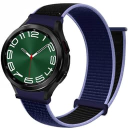 Nylon Armband No-Gap Samsung Galaxy Watch 6 Classic (47mm) - Midnight