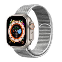 Nylon klokkerem Apple Watch Ultra 2 (49mm) - Seashell