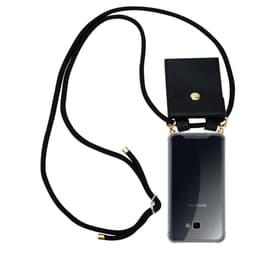 Samsung Galaxy J4 PLUS Etui Cover Kæde (Sort)